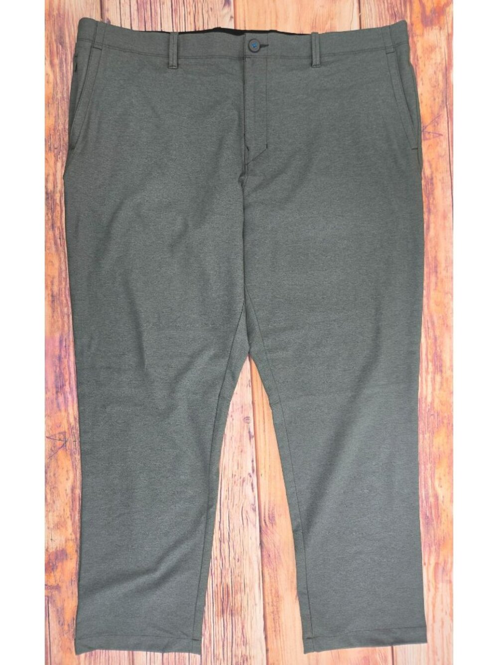 Tommy Bahama Mens 42X30 Recycled Polyester Golf Pants Gray Lightweight Stretch